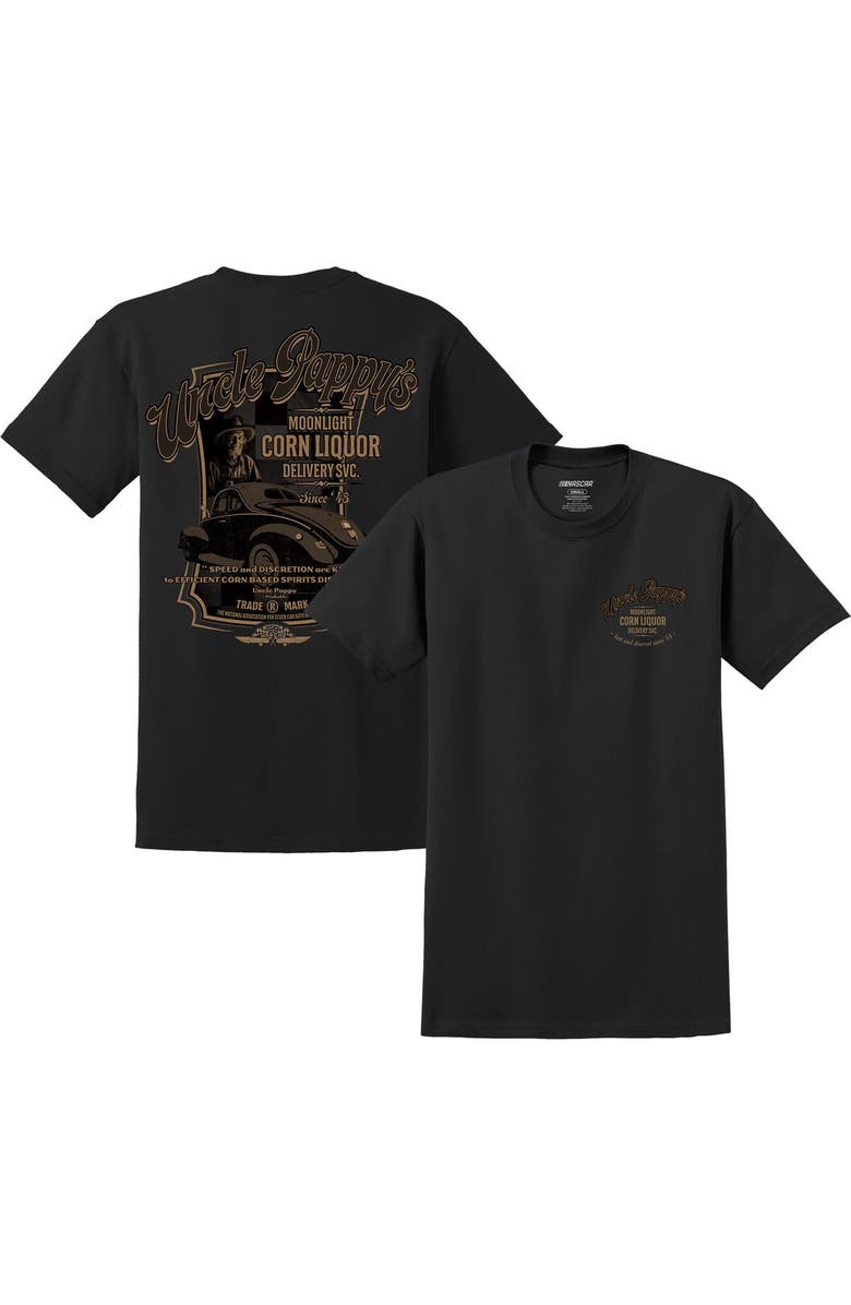 NASCAR Men's NASCAR Black Uncle Pappy Tri-Blend T-Shirt, Alternate, color, Black