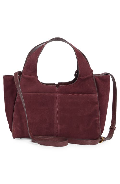 Vince Camuto Aleah Leather Satchel In Purple