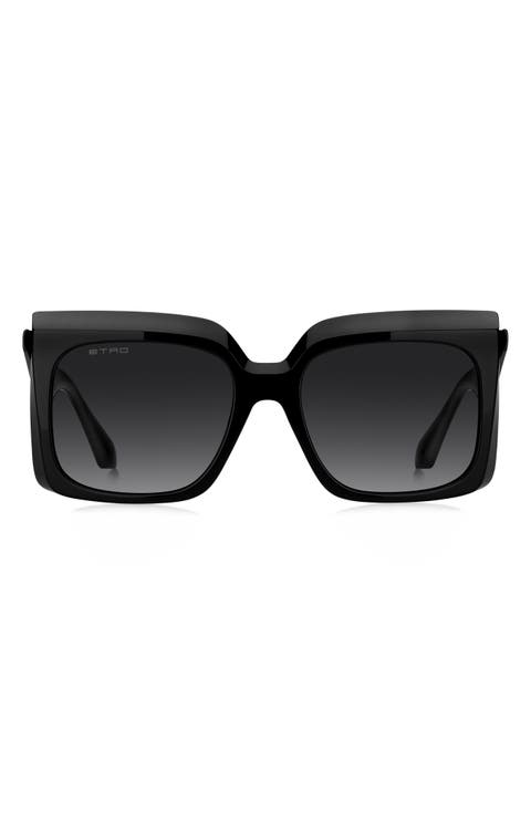 57mm Square Sunglasses