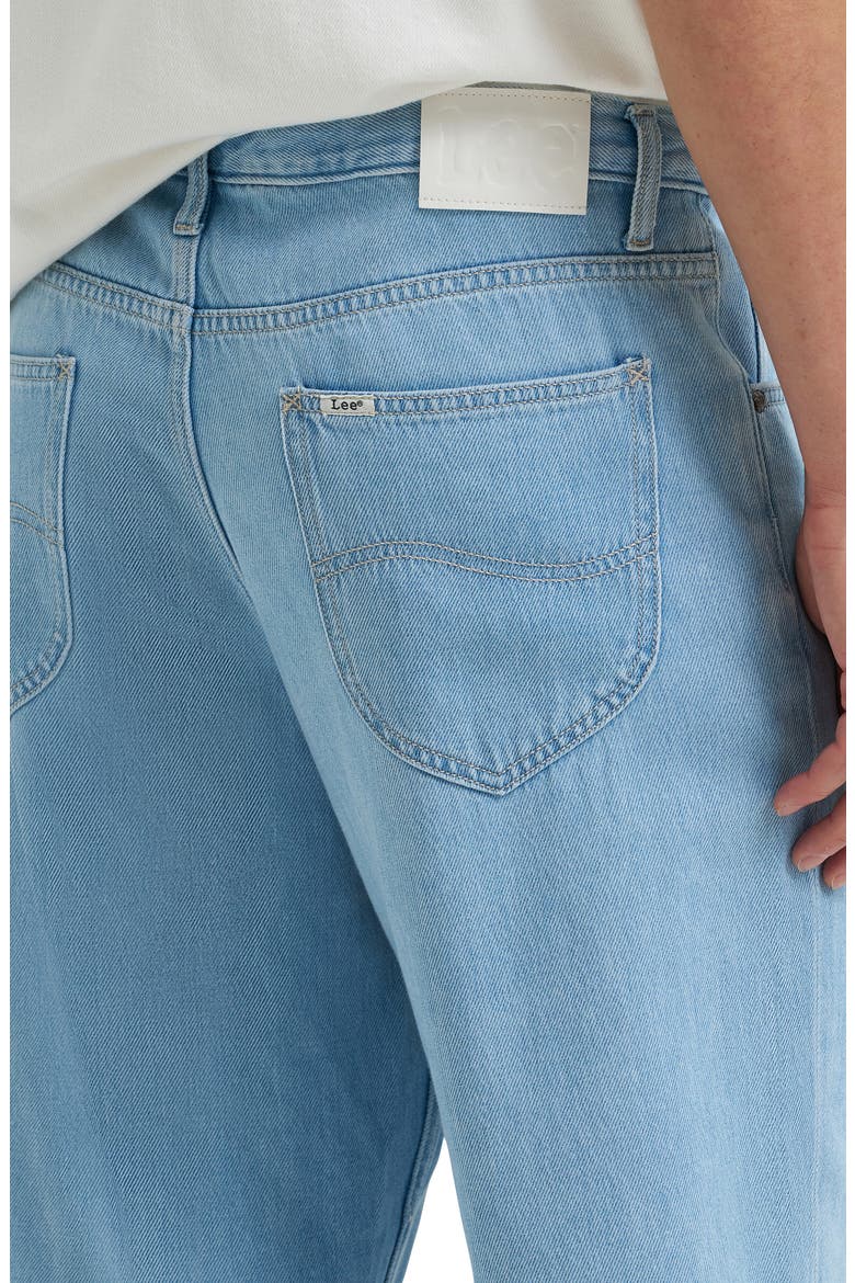 Loose Fit Baggy Straight Leg Jeans, Alternate, color, LIGHT STONE