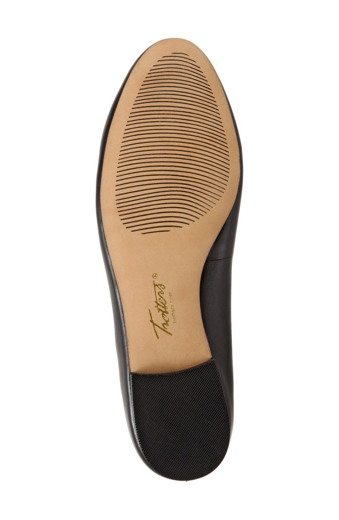 'Caroline' Tassel Loafer, Alternate, color, BLACK SUEDE