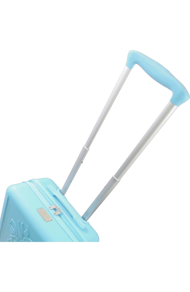 Tommy Bahama 3-Piece Hardside Luggage Set with 3D Pineapple 30", 26" & 21.5" Spinner Suitcases, Alternate, color, Blue