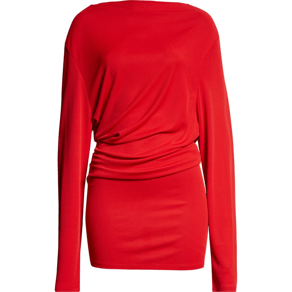 Jacquemus The Croisière Open-back Mini Dress In Red