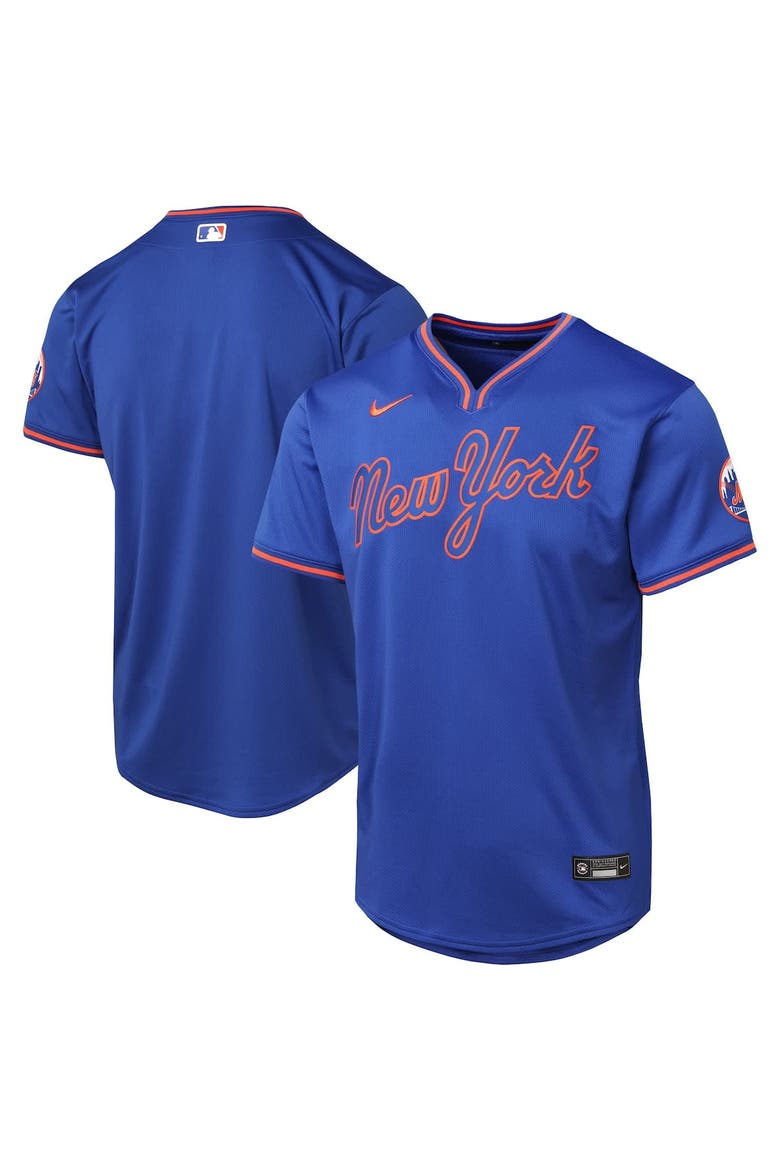 Youth Royal New York Mets Limited Jersey, Alternate, color, Royal