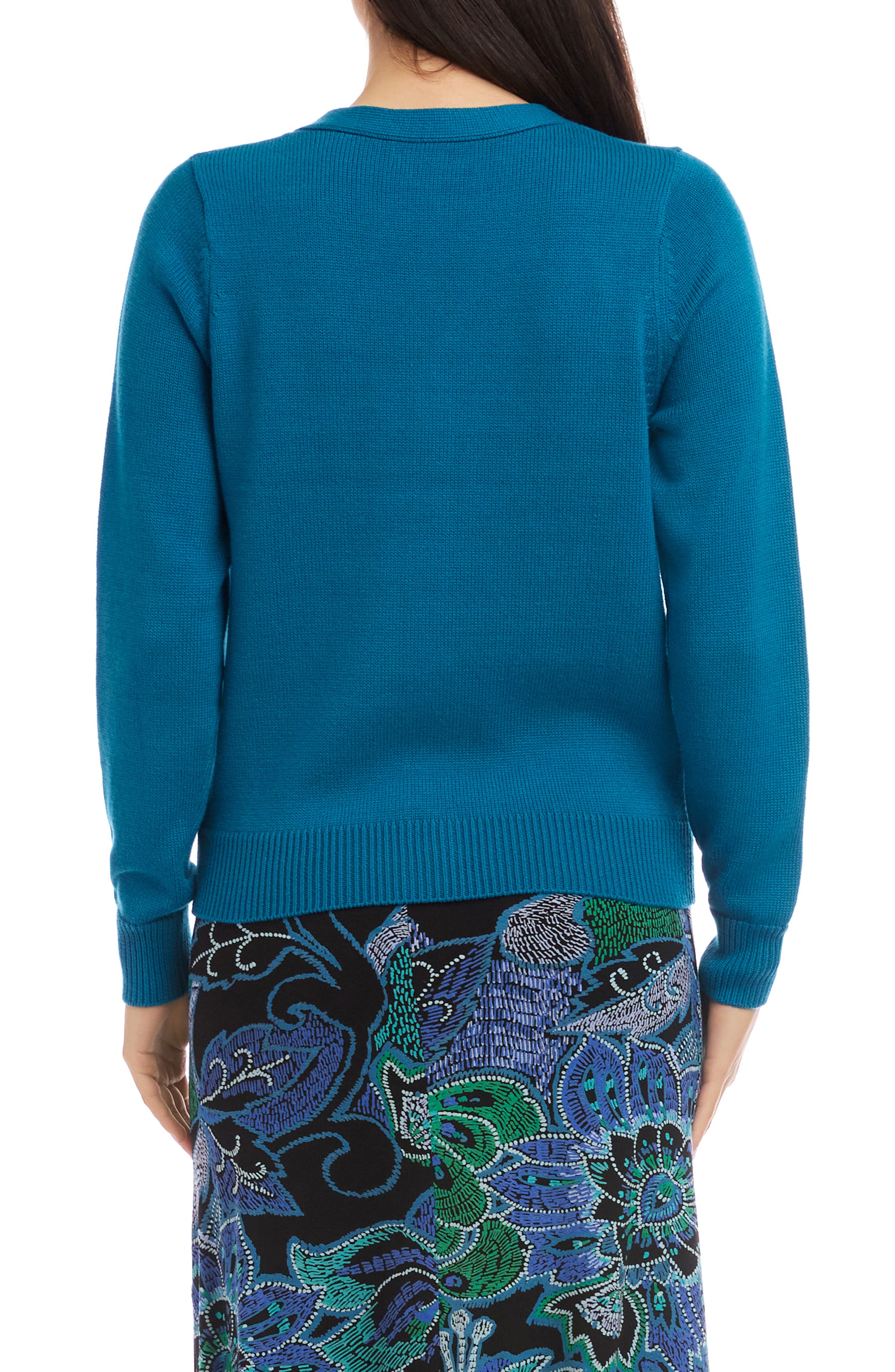 V-Neck Cardigan - image 4