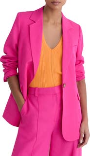 Reiss Charli One-Button Blazer