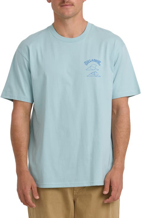 Apex Wave Cotton Graphic T-Shirt