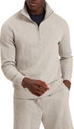 Ted Baker Dougles Texture Quarter Zip Sweatshirt