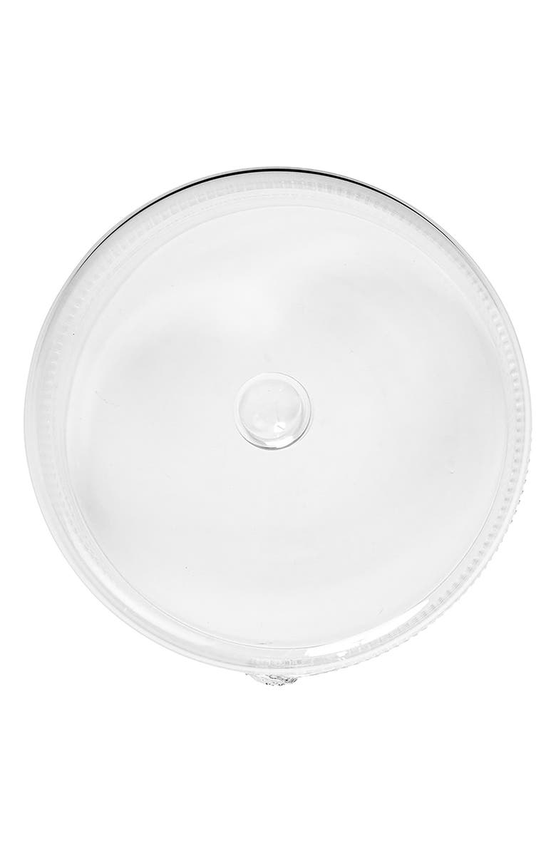 Juliska Amalia Petite Glass Cake Dome, Alternate, color, Clear