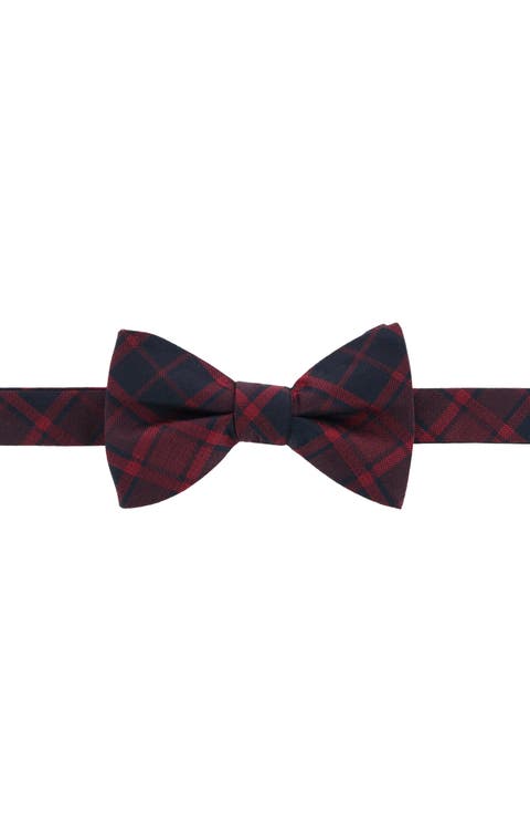 Kincaid Plaid Silk Bow Tie