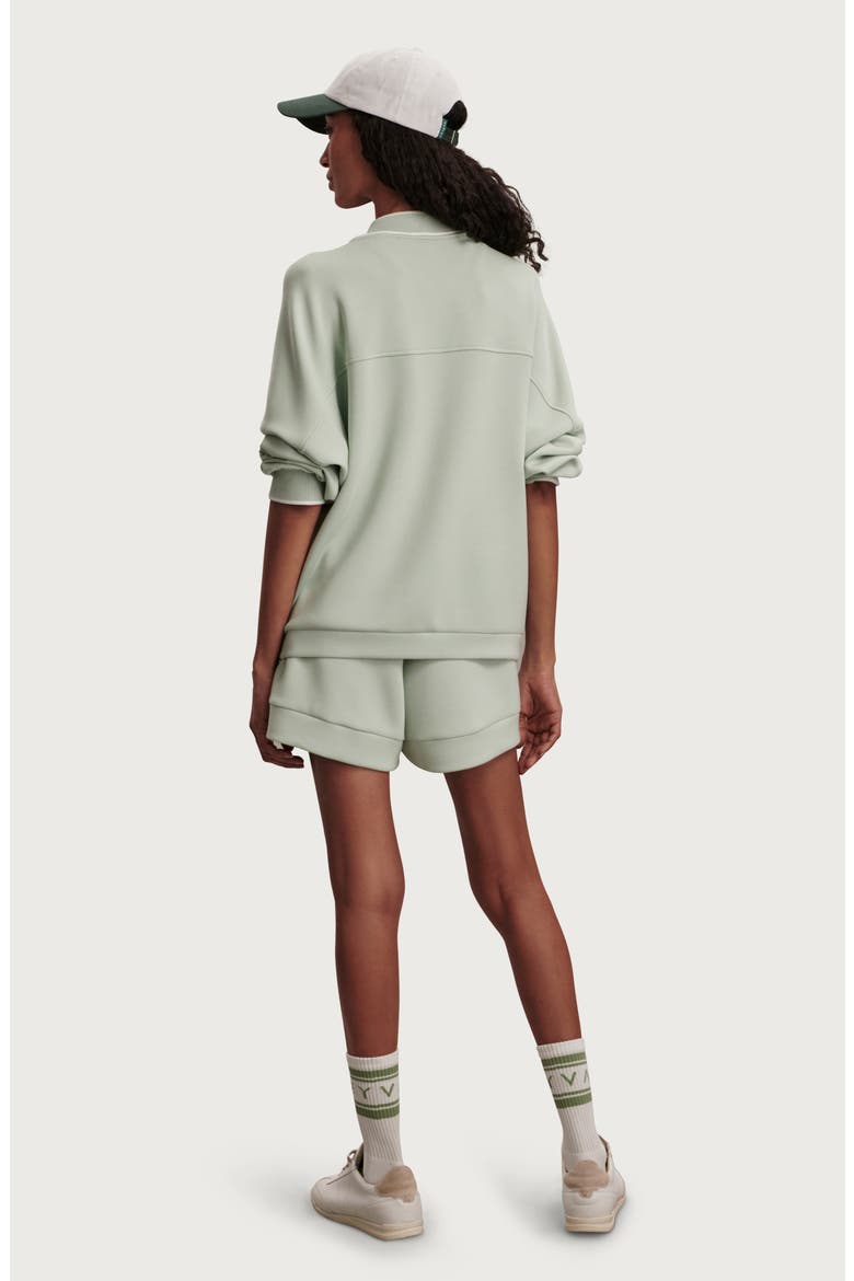 Barnes Drawstring Shorts, Alternate, color, AQUA FOAM