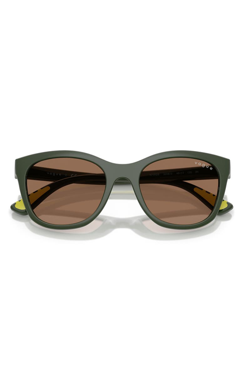 VOGUE Kids' 46mm Small Phantos Sunglasses, Alternate, color, Dark Brown