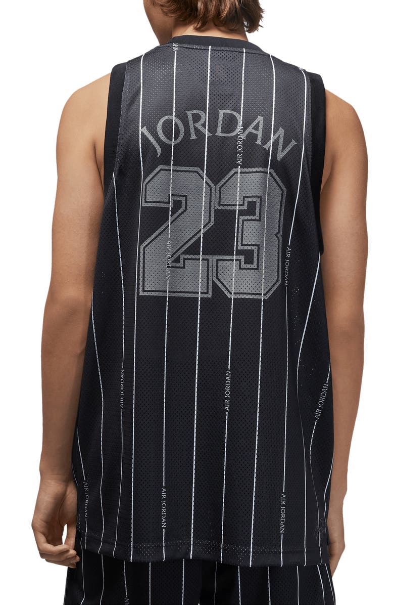 Jordan Essentials Stripe Mesh Jersey, Alternate, color, 