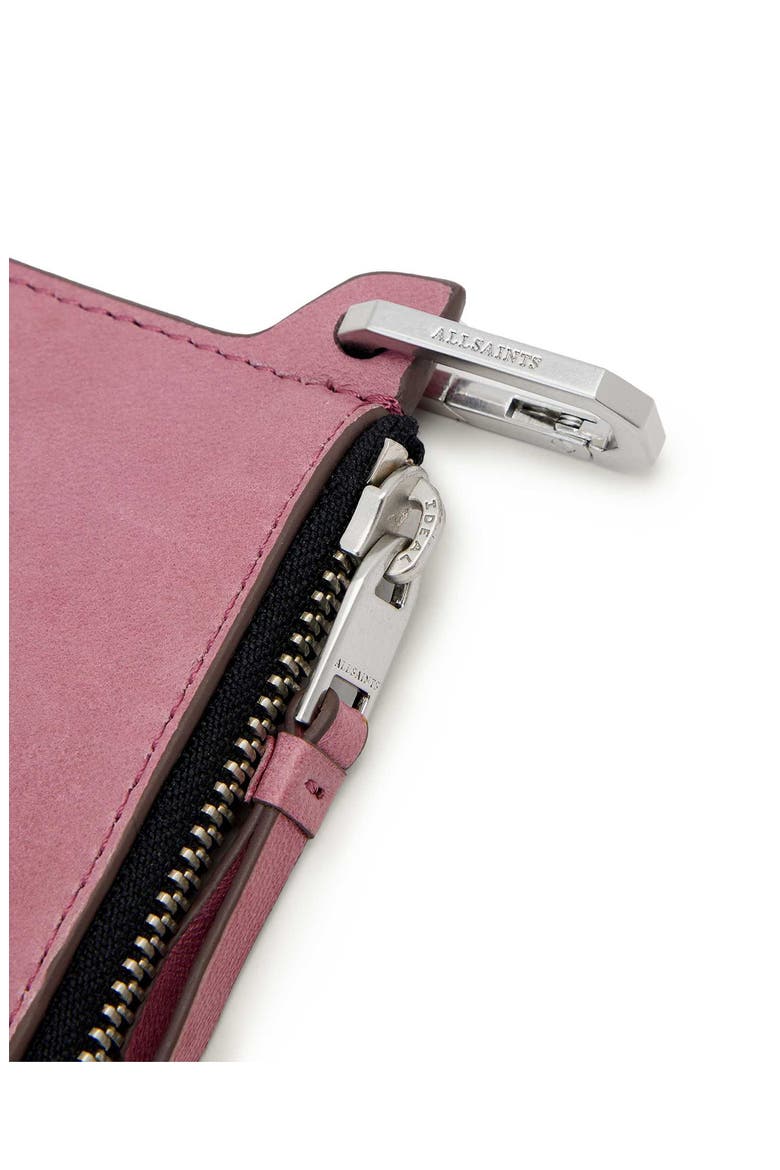 Remy Leather Wallet, Alternate, color, RASPBERRY PINK