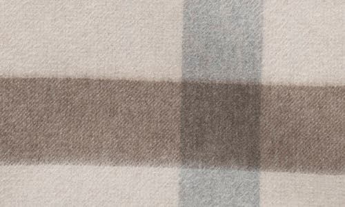 Sofia Cashmere Madrid Reversible Cashmere Throw Blanket In Brown