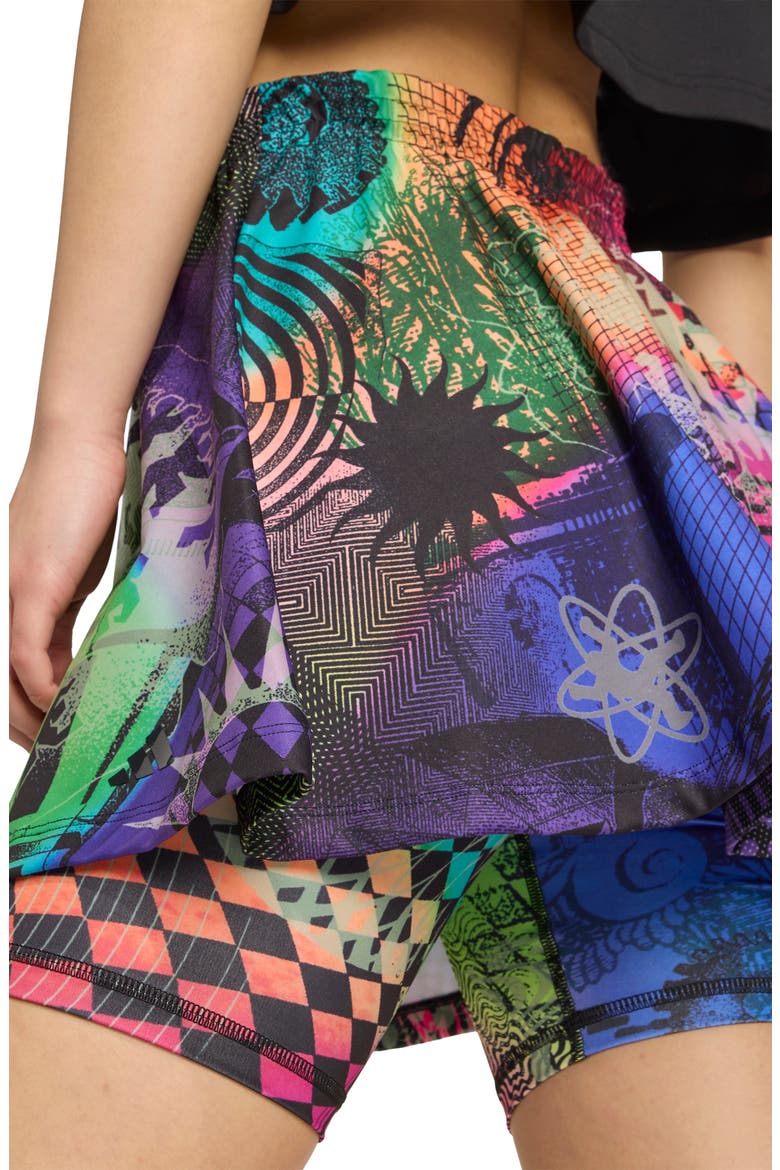 x Jeremy Scott Print Skirt, Alternate, color, BRIGHT YELLOW