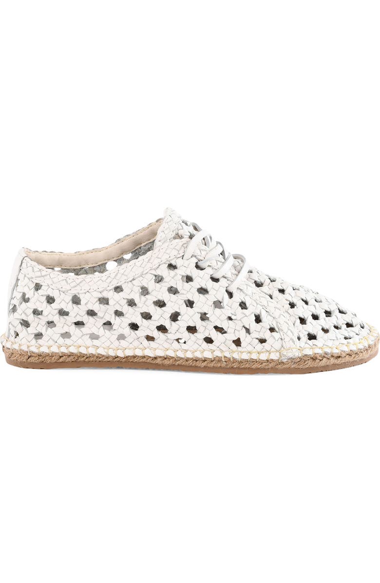 Seychelles Gemini Woven Espadrille, Alternate, color, White