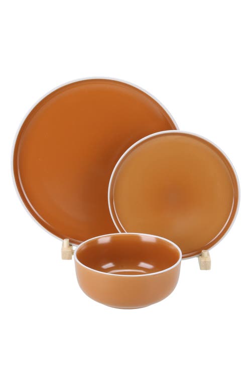 Bia Cordon Bleu 12-piece Tempo Terracotta Dish Set In Terracotta