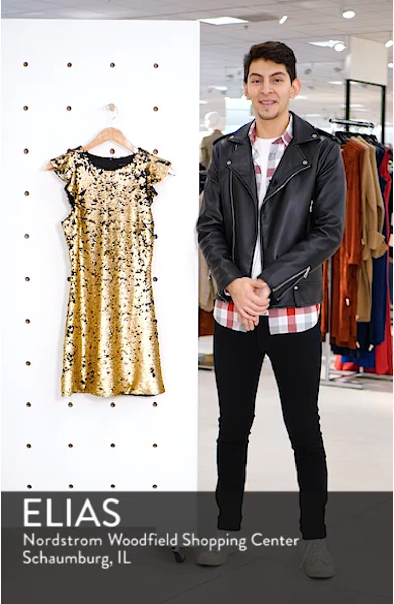 Sequin Babydoll Dress, sales video thumbnail