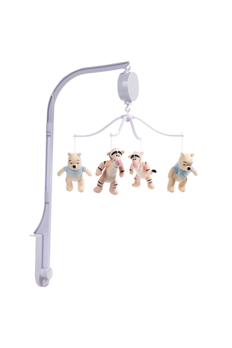 Disney Baby Winnie the Pooh Hugs Musical Baby Crib Mobile Soother, Alternate, color, Multicolor