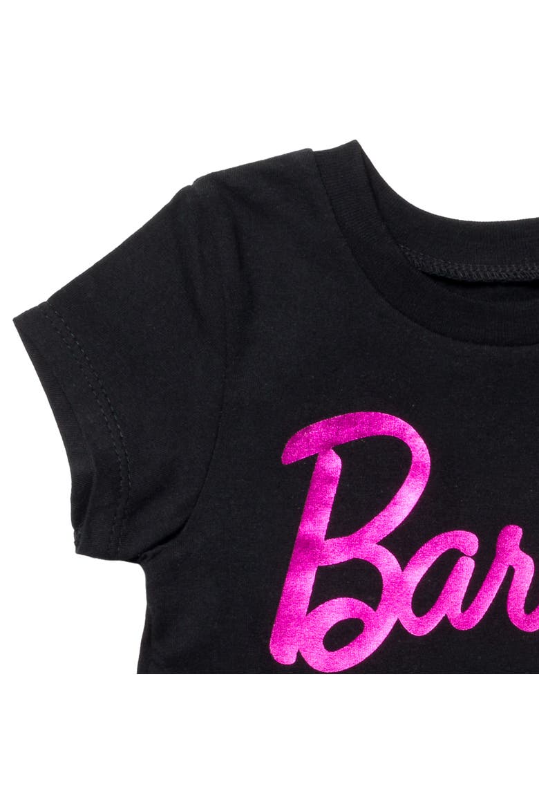 Short Sleeve T-Shirt, Alternate, color, Black Pink Logo