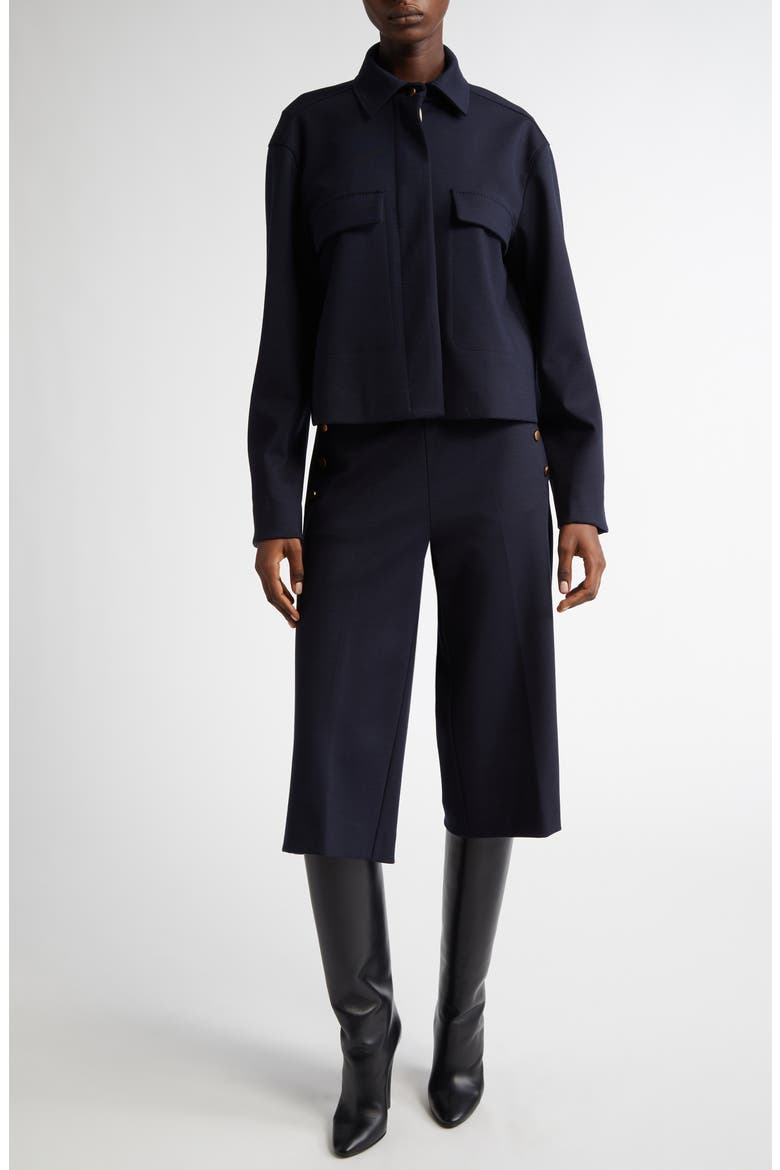 Talamo Wool Blend Milan Jersey Jacket, Main, color, ULTRAMARINE
