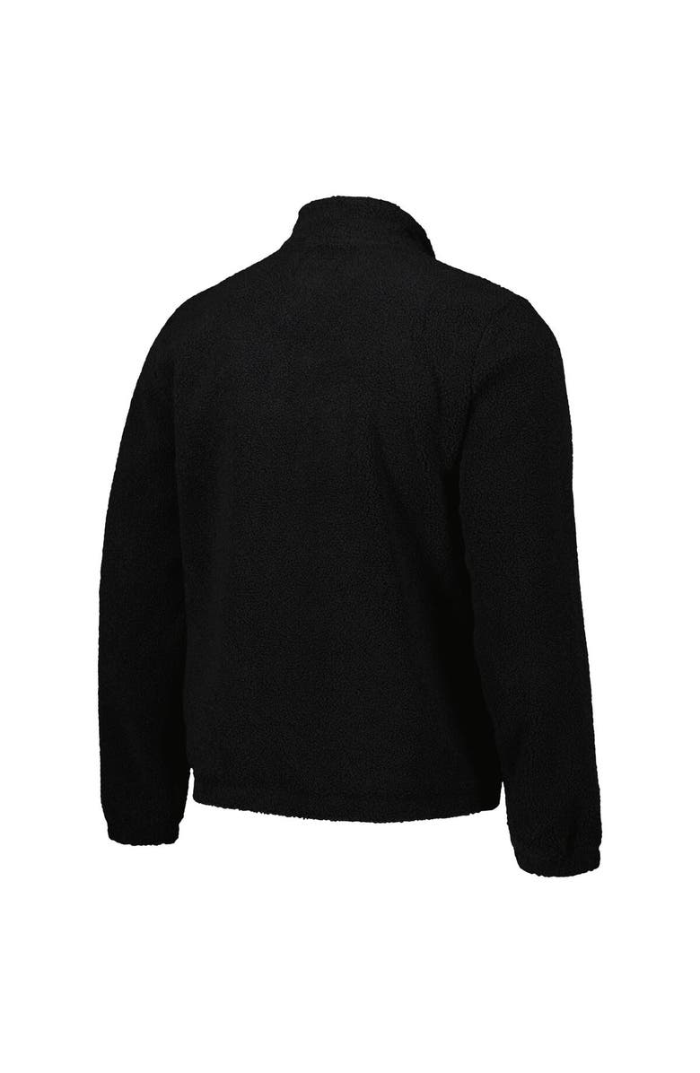 G-III SPORTS BY CARL BANKS Men's G-III Sports by Carl Banks Black Iowa Hawkeyes Pinch Runner Half-Zip Top, Alternate, color, Black