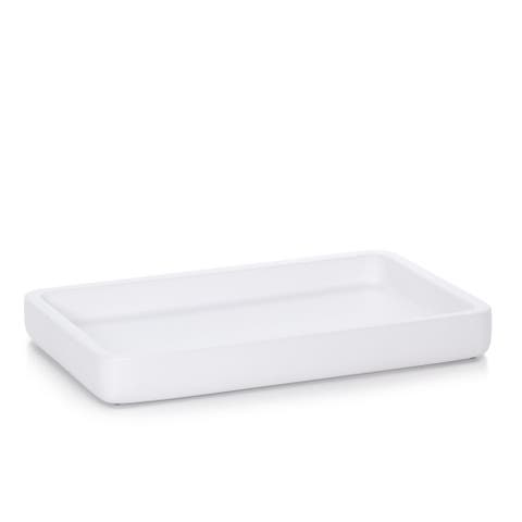 Domus White Matte Tray