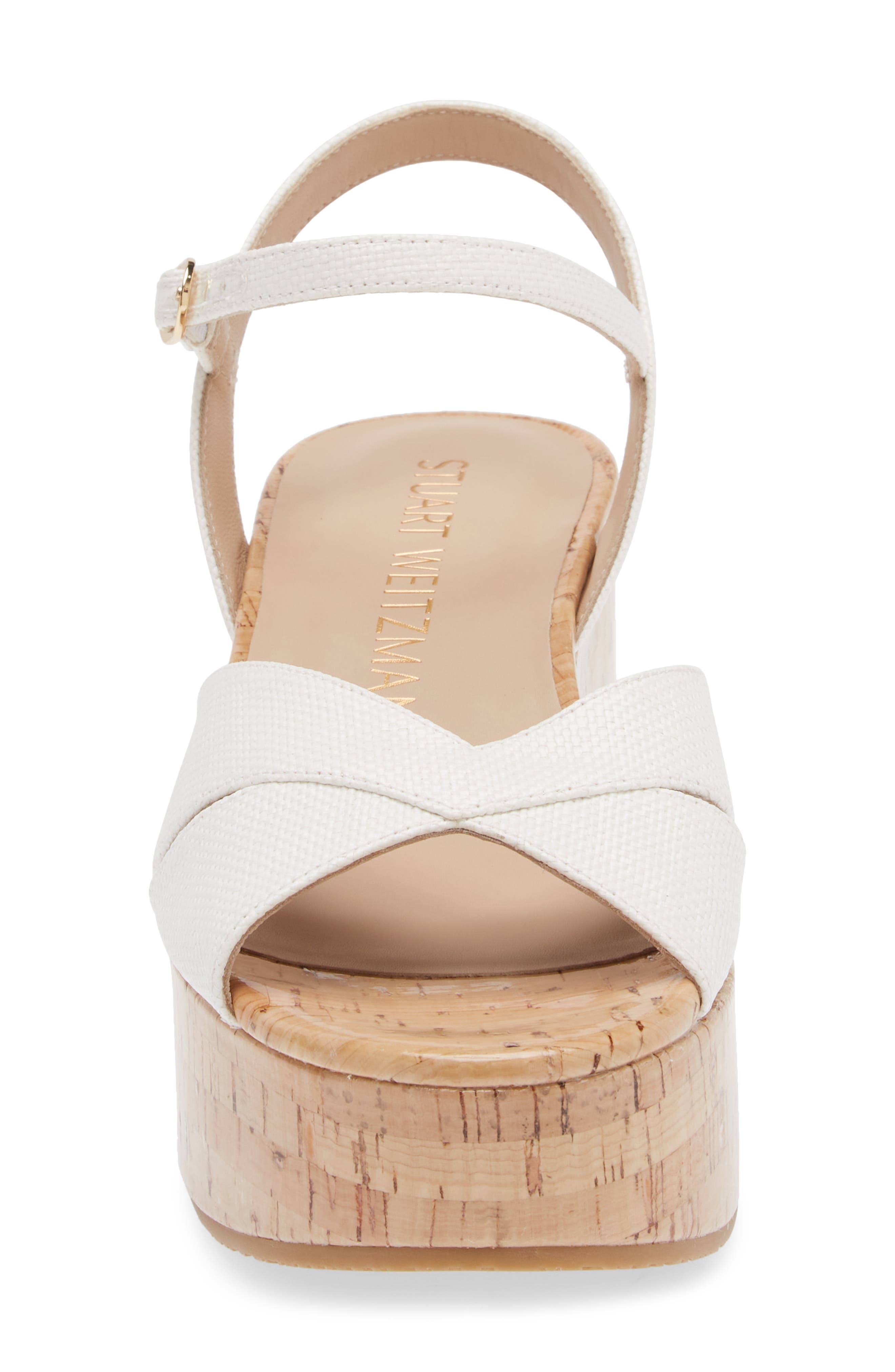 Stuart Weitzman Carmen Midi Wedge Sandal, Alternate, color, 