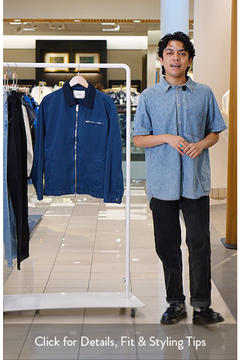 Cotton Twill Zip Jacket video