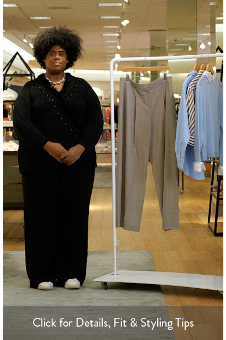 Tiana Virgin Wool Wide Leg Pants video