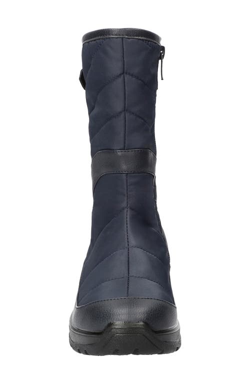 Bella Vita Quilted Boot In Blue