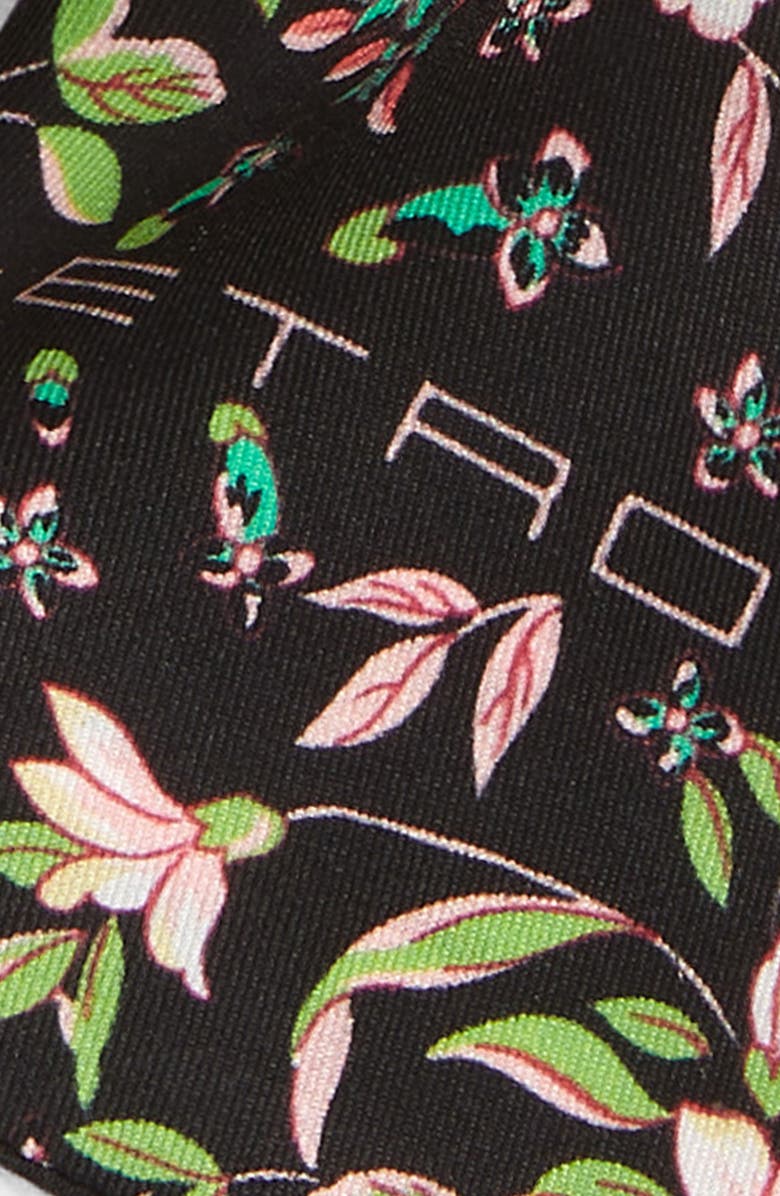 Etro Paisley Silk Skinny Scarf, Alternate, color, 