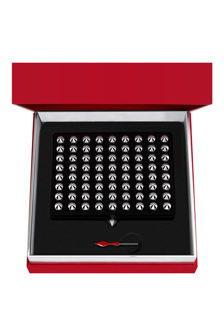 Abracadabra La Palette Refillable Case, Alternate, color, NOIR LOUBOUTIN