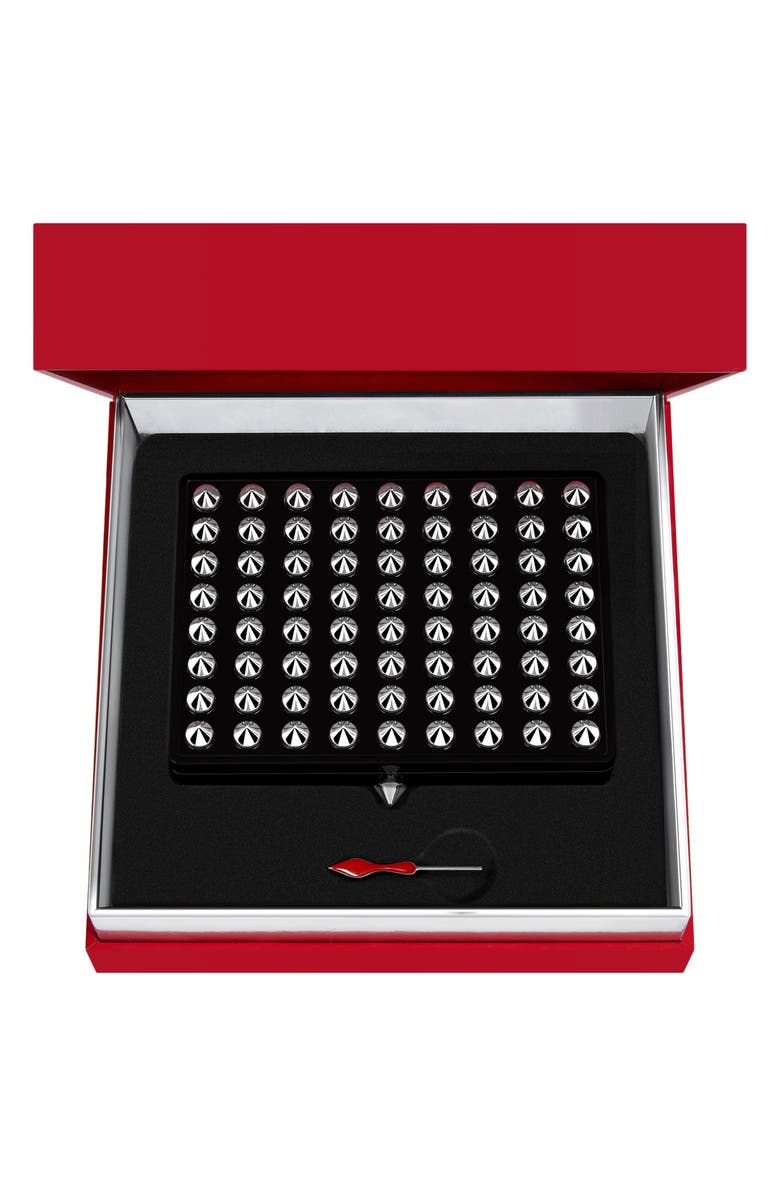 Christian Louboutin Abracadabra La Palette Refillable Case, Alternate, color, Noir Louboutin