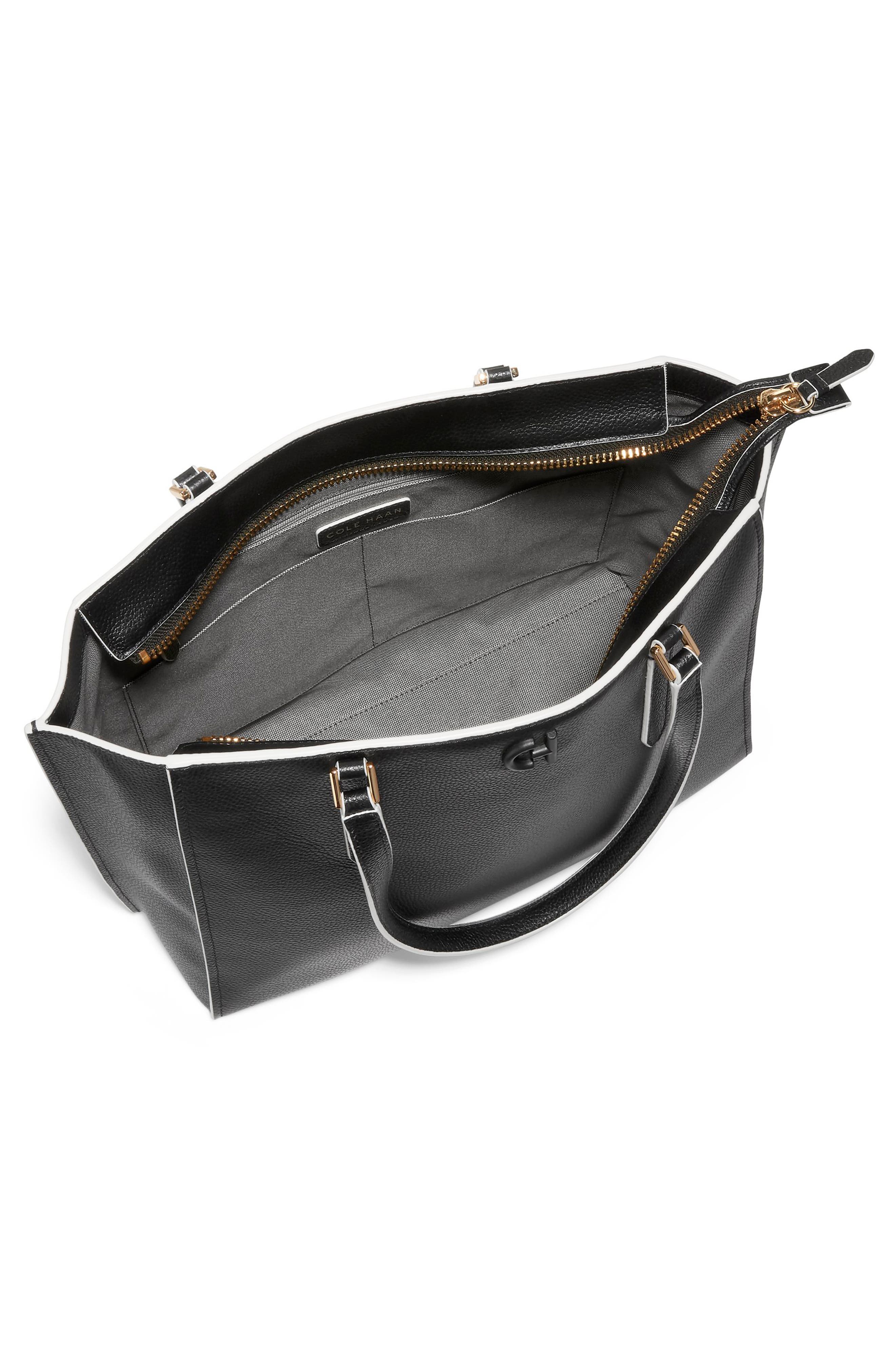 Cole Haan Go-To Leather Tote, Alternate, color, 