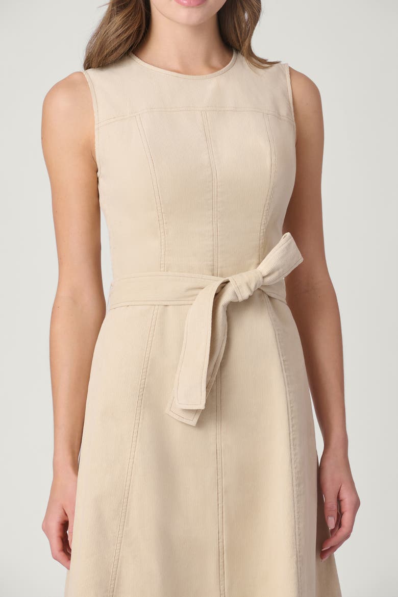 Greenwich Corduroy Cora Dress, Alternate, color, Oat