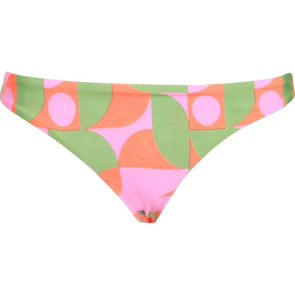 Maaji Flirt Reversible Bikini Bottoms In Multi