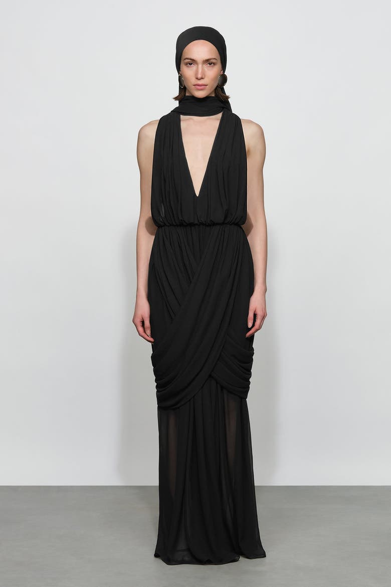 Arabella Gown, Main, color, Black
