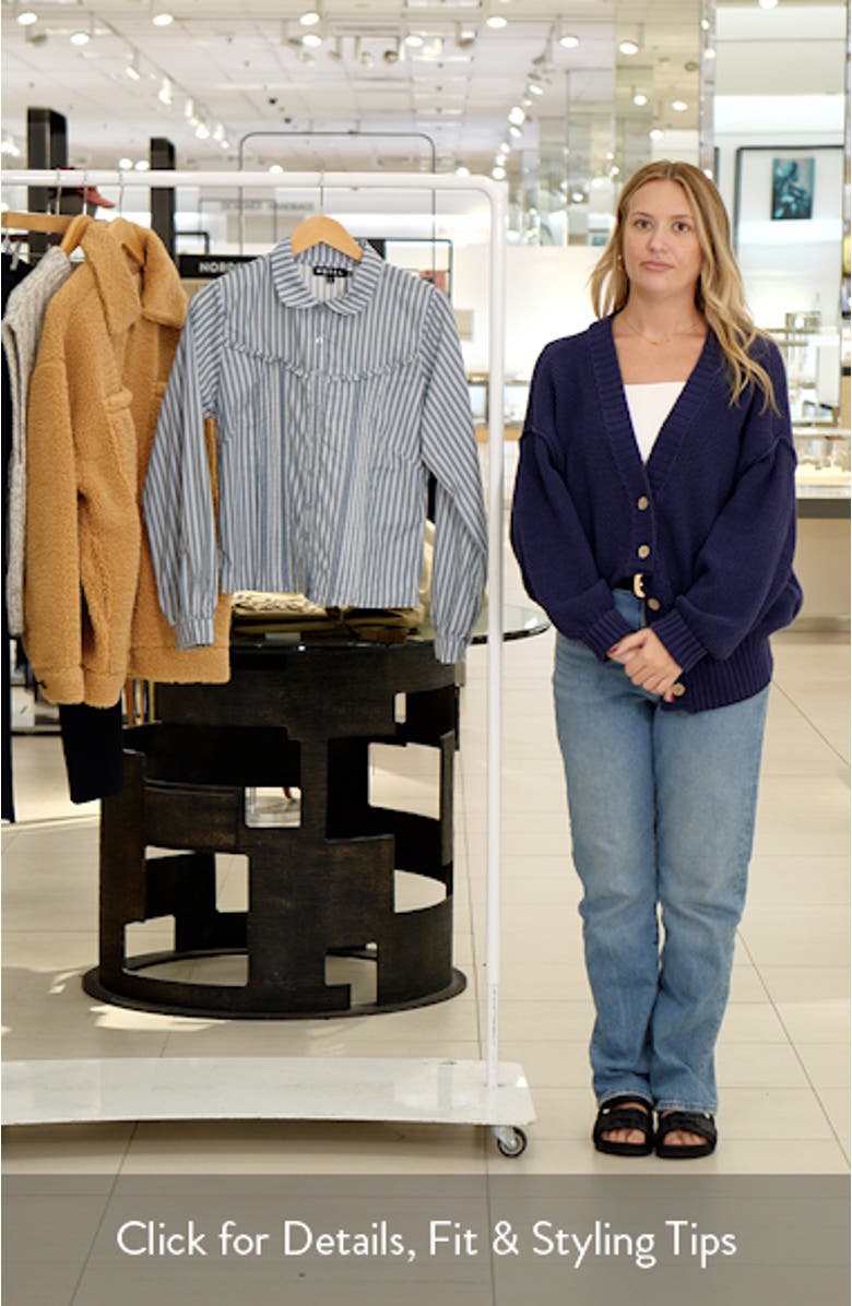 Wells Frill Poplin Shirt, sales video thumbnail