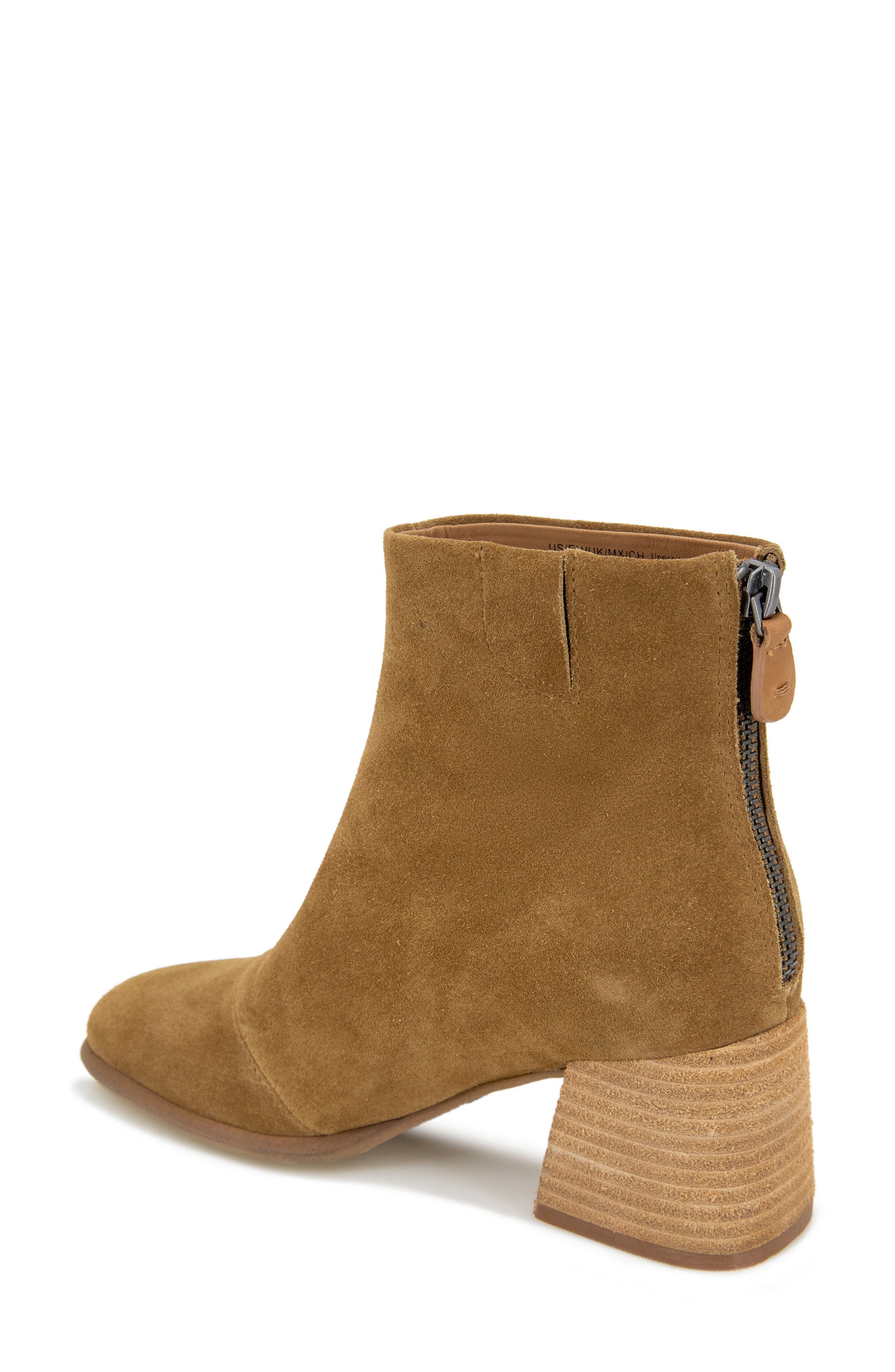 Gentle Souls Sandryn Bootie, Alternate, color, Tobacco Suede