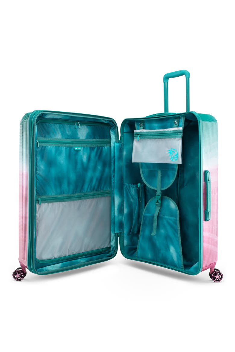Future Elements Daydream 28-Inch Spinner Suitcase, Alternate, color, TEAL-PINK