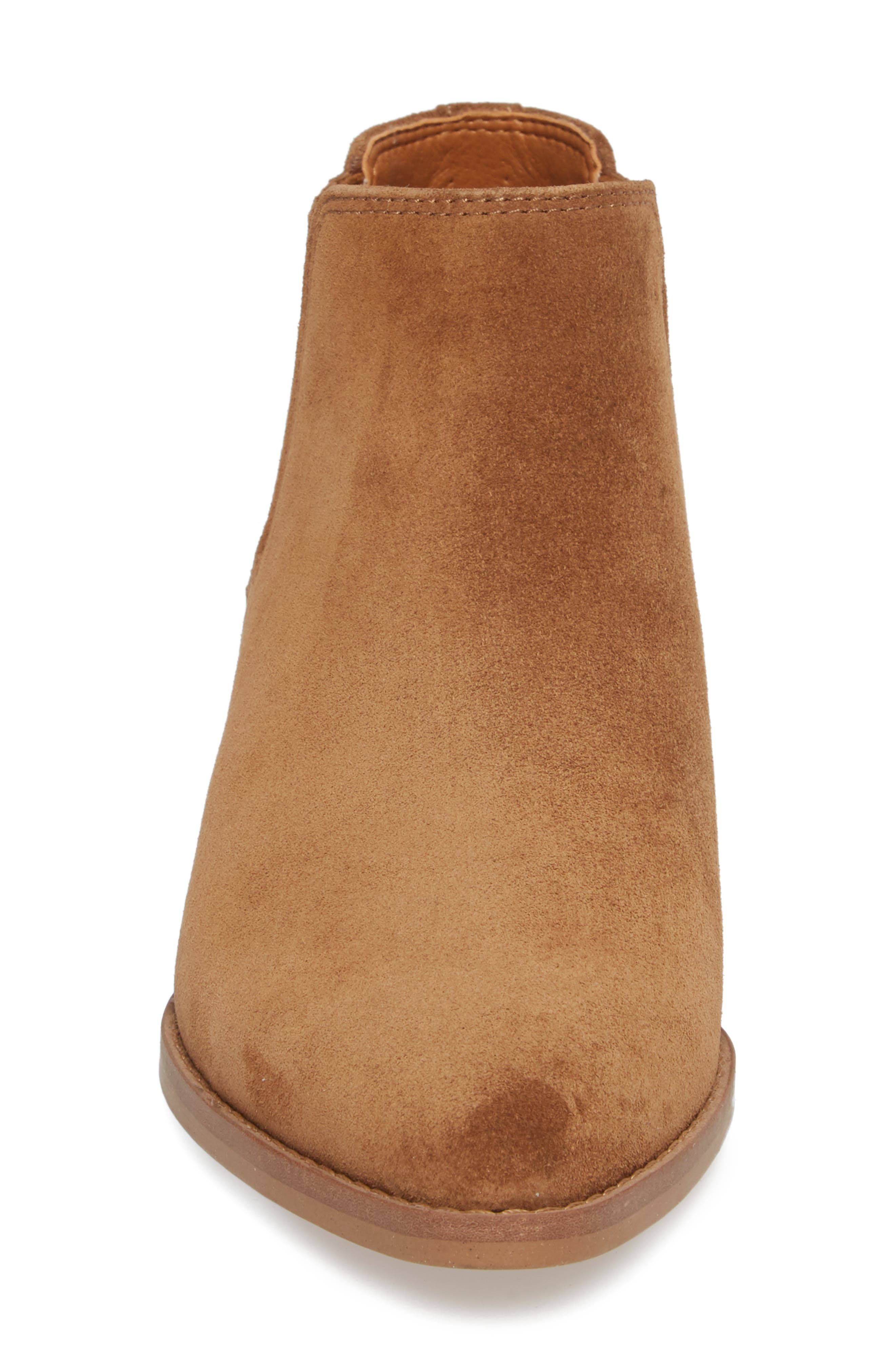 Seville Bootie, Alternate, color, TOASTED BARLEY SUEDE