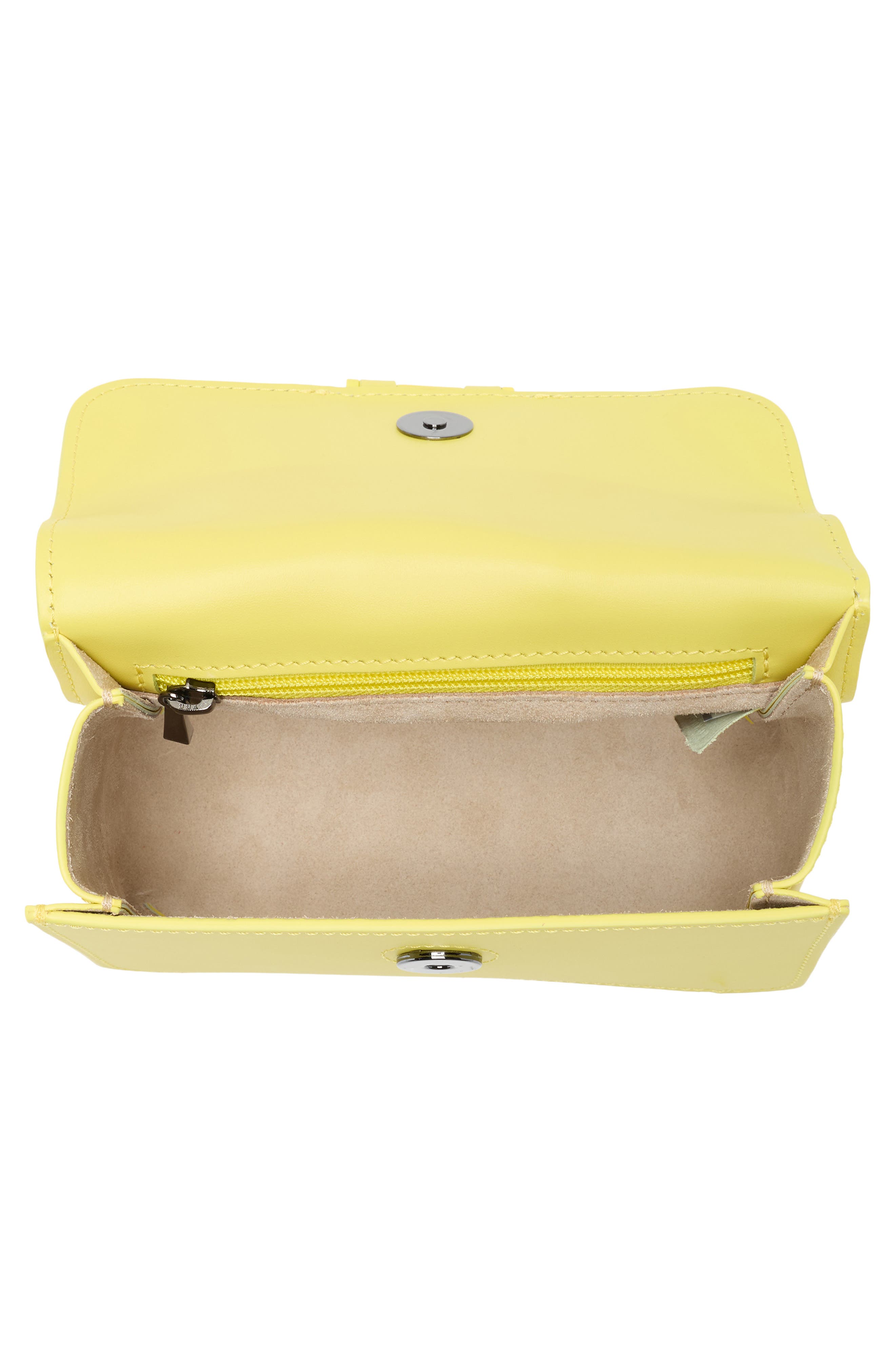 Box Trot Extra Small Crossbody Bag, Alternate, color, LEMON