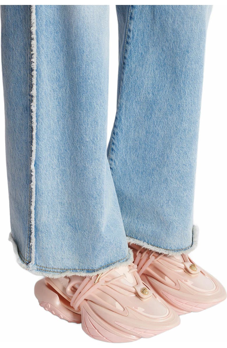 Balmain Unicorn Low Trainers In Iridescent Technical Materials, Alternate, color,