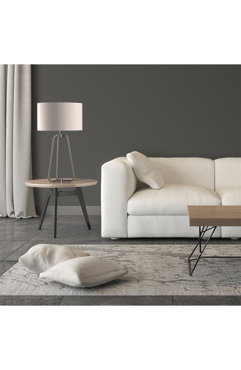 ADDISON AND LANE Marduk Table Lamp - Brushed Nickel, Alternate, color,