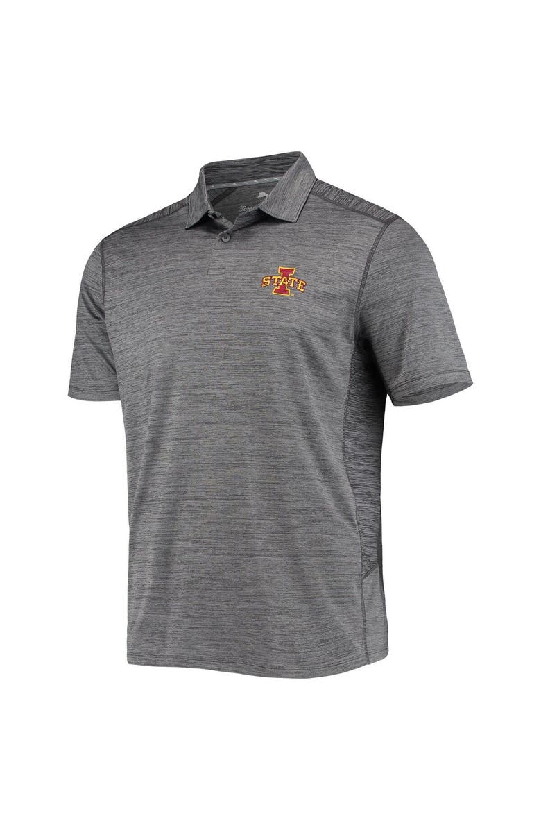 Tommy Bahama Men's Tommy Bahama Gray Iowa State Cyclones Delray IslandZone Polo, Alternate, color, 