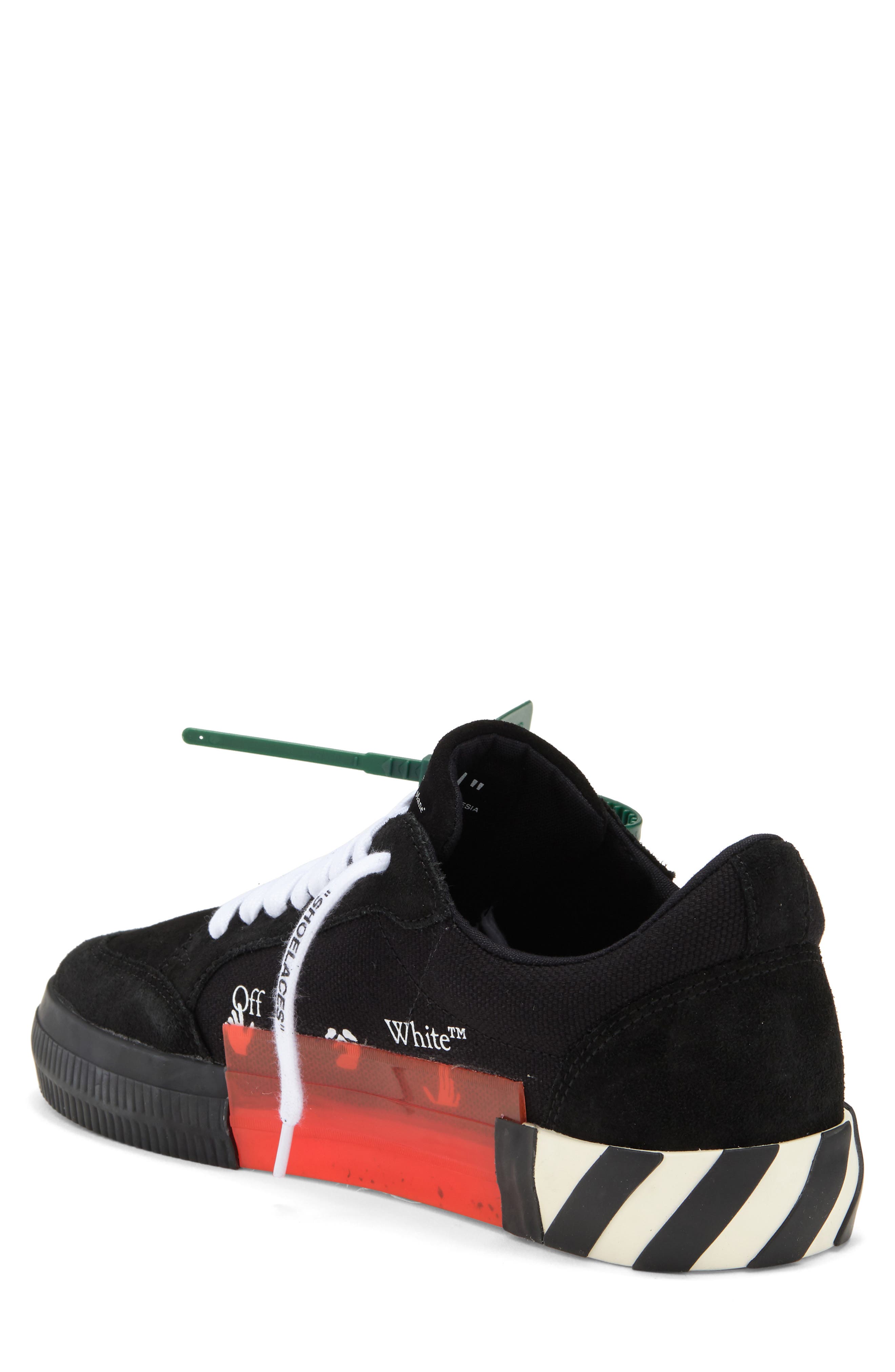 Off-White Vulcanized Low Top Sneaker, Alternate, color, 