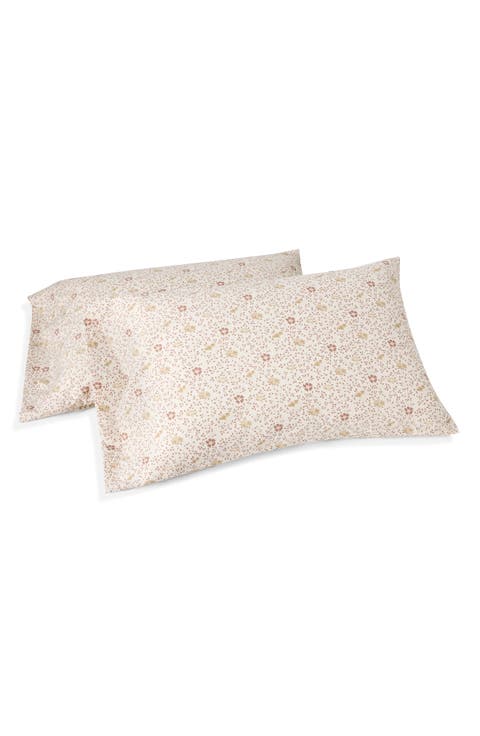 Print Organic Cotton Percale Pillowcases