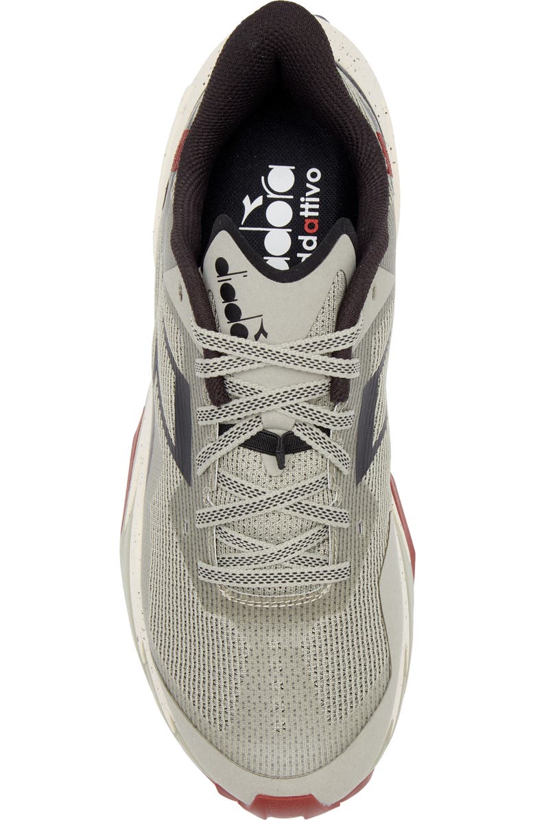 Diadora Sestriere XT 2 Trail Running Shoe, Alternate, color, Abbey Stone/ Black